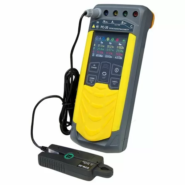 Вольтамперфазометр РС-30 с клещами КТИ-30 с поверкой