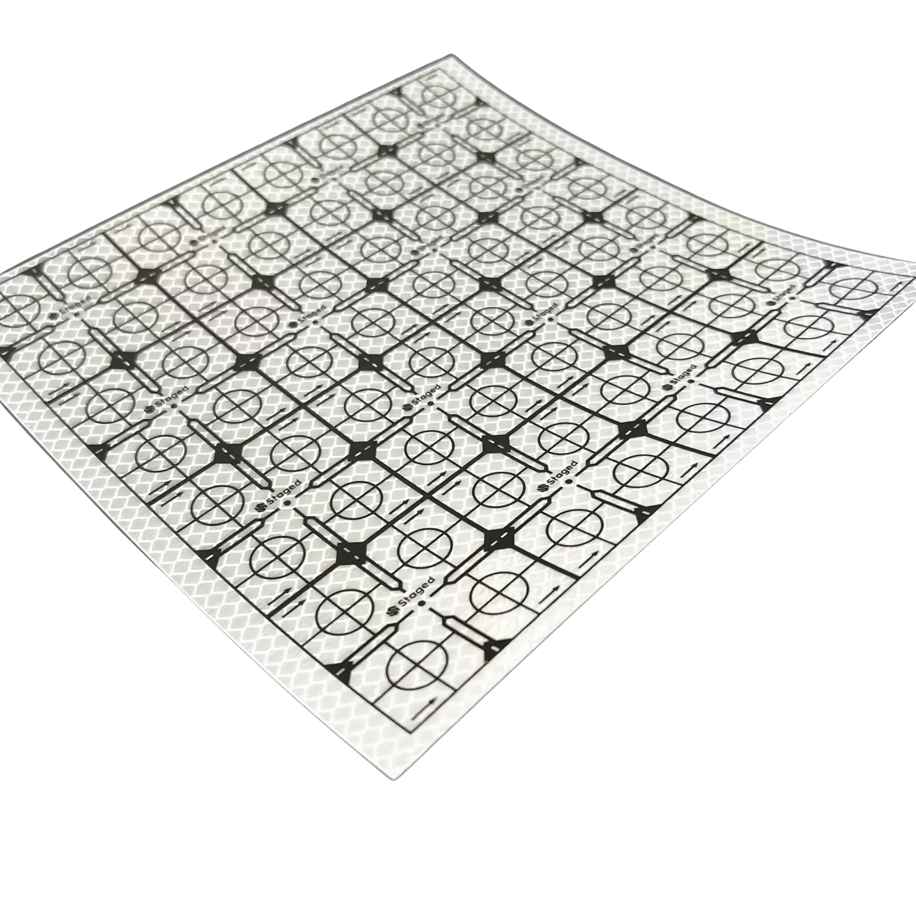 Отражатель пленочный STAGED 50*50 мм (16 шт.)