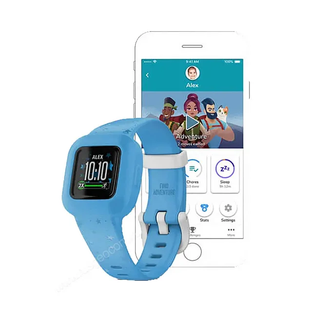 Фитнес-браслет Garmin Vivofit JR 3 Blue Stars