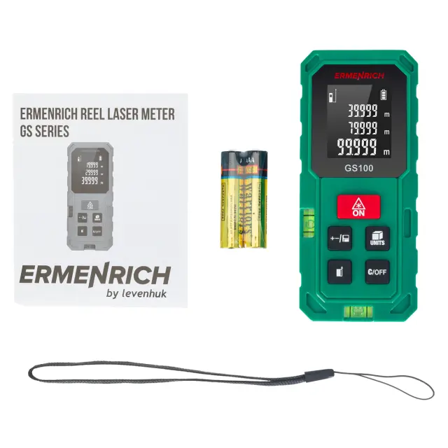 Лазерный дальномер Ermenrich Reel PLUS GS100