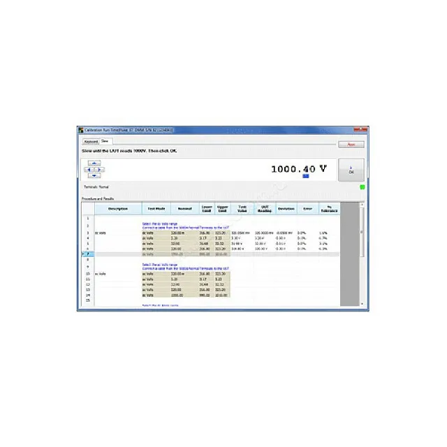 Программа калибровки Fluke 5080/CAL для многоцелевых калибраторов серии Fluke 5xxx