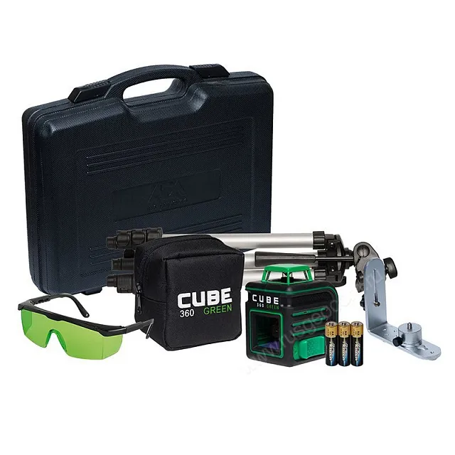 Лазерный уровень ADA Cube 360 Green Ultimate Edition