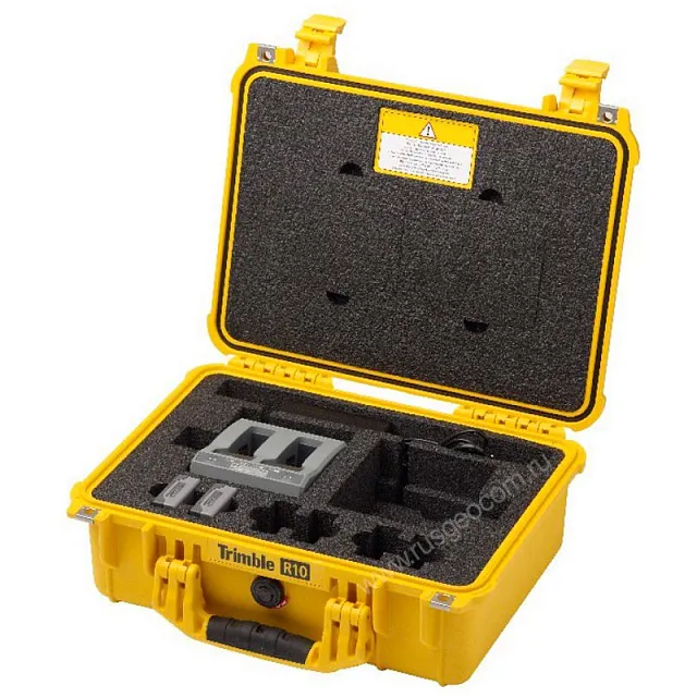 Зарядный набор для Trimble R10 (кейс, 2 батареи, зарядное устройство с 2 слотами)