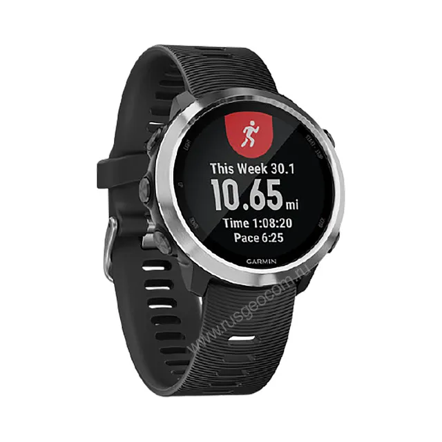 Часы Garmin Forerunner 645 Music с черным ремешком