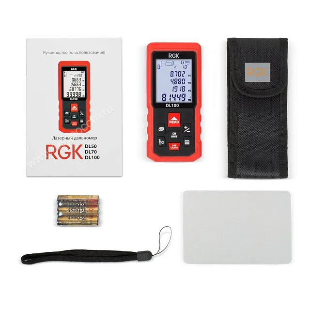Лазерный дальномер RGK DL100