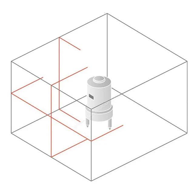 Лазерный уровень Bosch GLL 3 X Professional (0.601.063.CJ0)