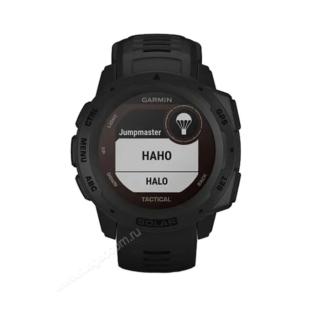 Часы Garmin Instinct Solar Tactical черный