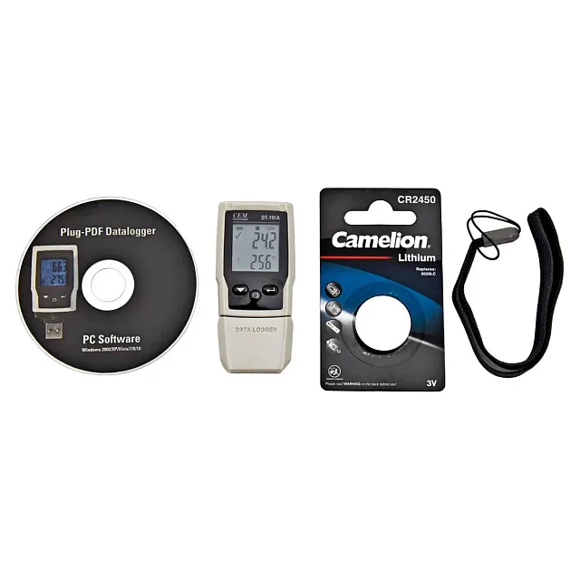 Логгер температуры и влажности CEM DT-191A