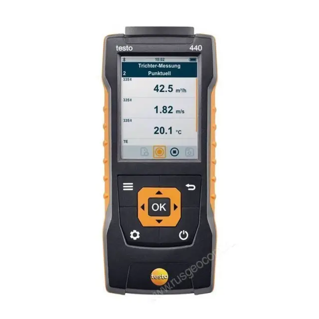 Комплект Testo 440 с зондом с обогреваемой струной и кейсом
