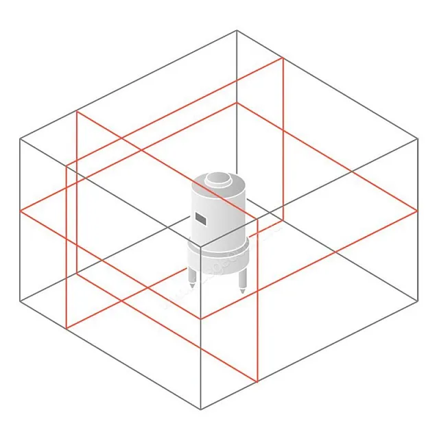 Лазерный уровень Bosch GLL 3-80 C+BM 1+GEDORE (0.615.994.0KN)