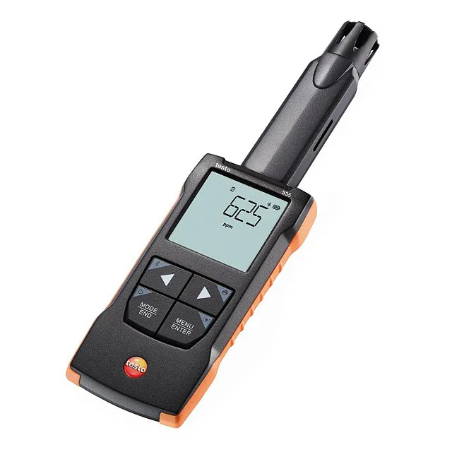 Цифровой прибор Testo 535 для измерения CO2 с подключением к приложению
