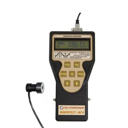 Измеритель параметров вибрации Вибротест-МГ4.01