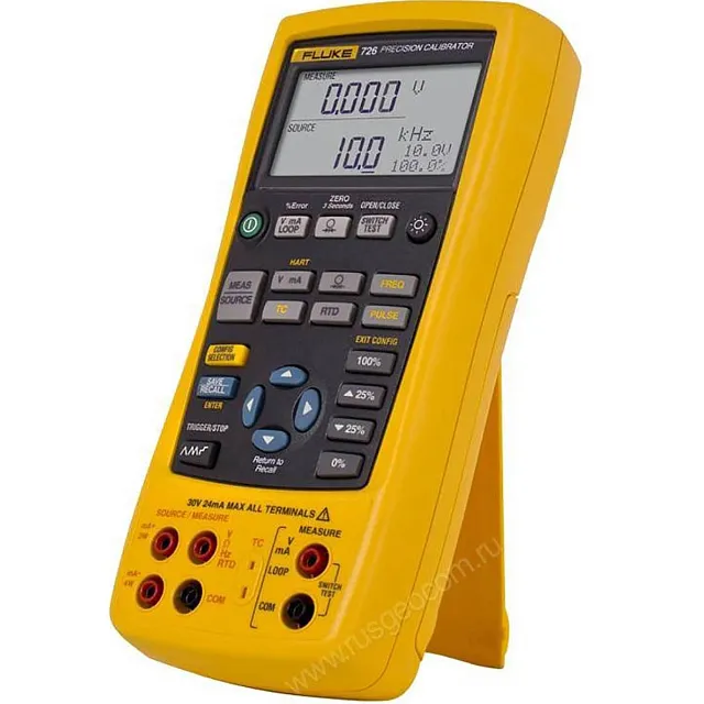 Прецизионный многофункциональный калибратор процессов Fluke 726/APAC/EMEA