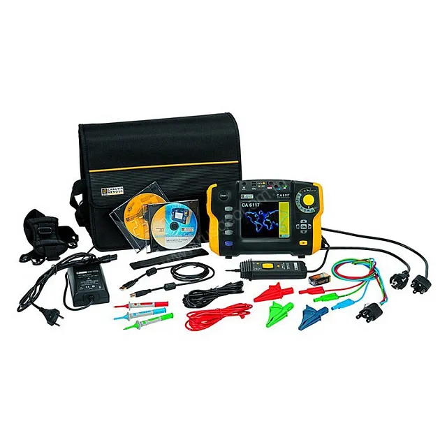 Измерители параметров безопасности и электроустановок Chauvin Arnoux C.A 6116 и клещи C177