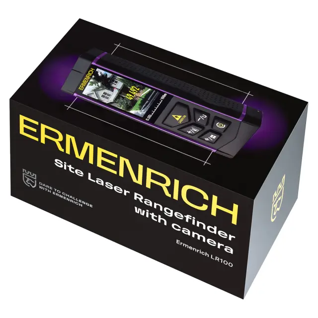 Лазерная рулетка с камерой Ermenrich PRO LR100