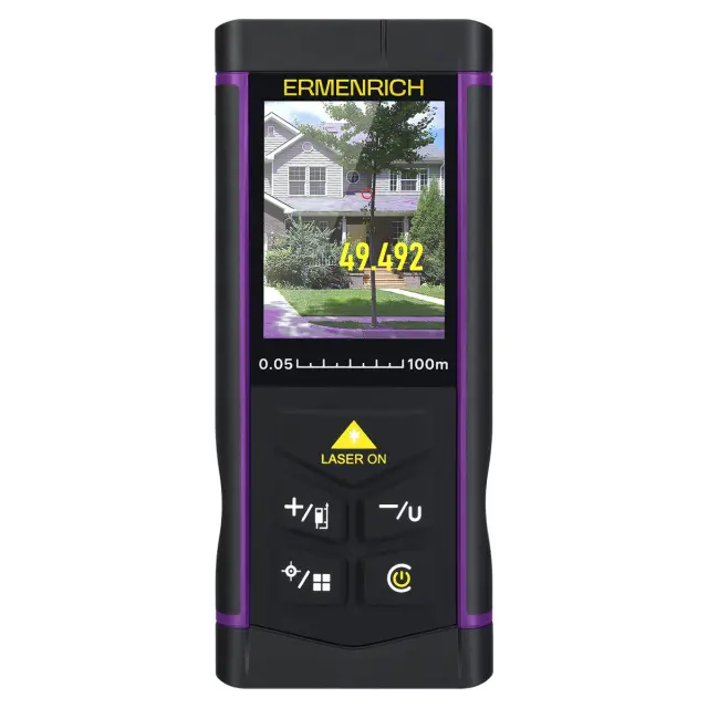 Лазерная рулетка с камерой Ermenrich PRO LR100