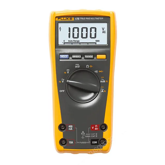 Комплект - мультиметр Fluke 175 EDSNF с футляром Fluke C35