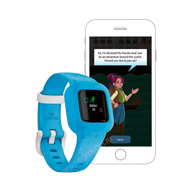 Фитнес-браслет Garmin Vivofit JR 3 Blue Stars