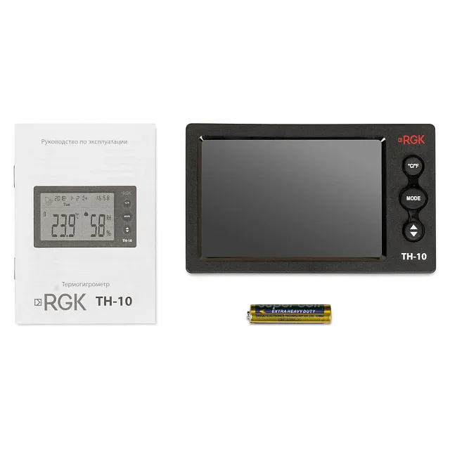Термогигрометр RGK TH-10 с поверкой