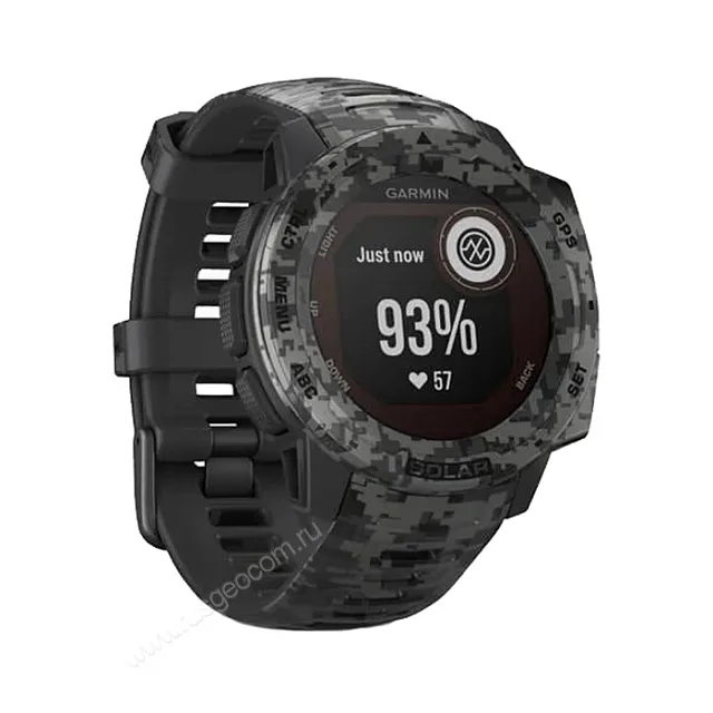 Часы Garmin Instinct Solar Camo Graphite