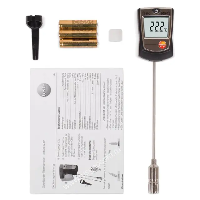 Термометр Testo 905-T2 с поверкой