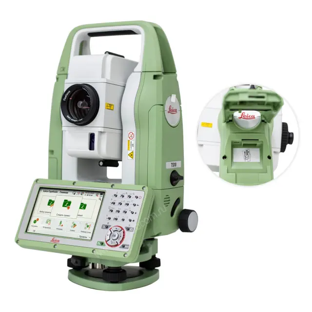 Тахеометр Leica TS10 R1000 Arctic (2"; EGL)