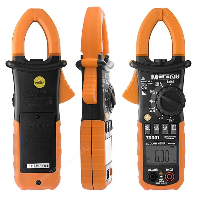 Токовые клещи МЕГЕОН 70001