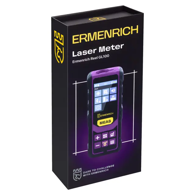 Лазерный дальномер Ermenrich Reel PRO GL100