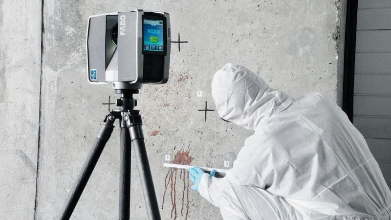 В пять раз быстрее 3D документирование места преступления одним нажатием кнопки