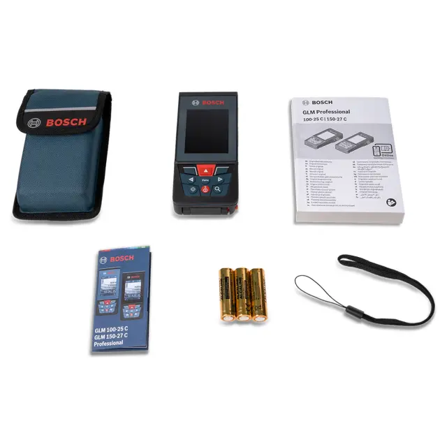 Лазерный дальномер Bosch GLM 100-25 C Professional (0.601.072.Y00)