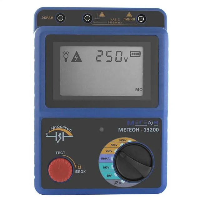 Мегаомметр МЕГЕОН 13200