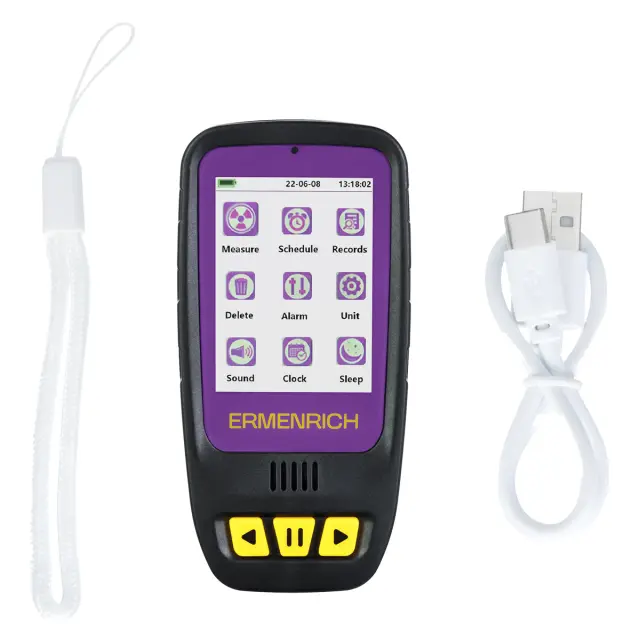 Дозиметр Ermenrich Ping RD40 фиолетовый