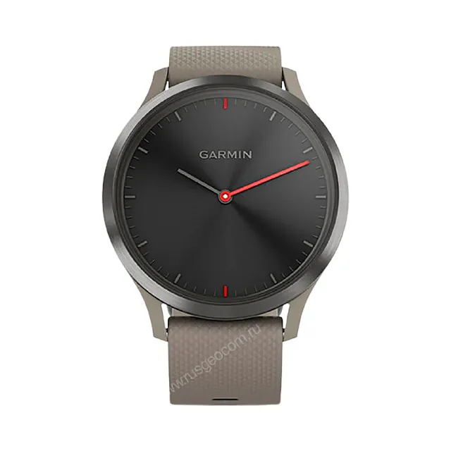 Часы Garmin Vivomove HR черные с песочным ремешком