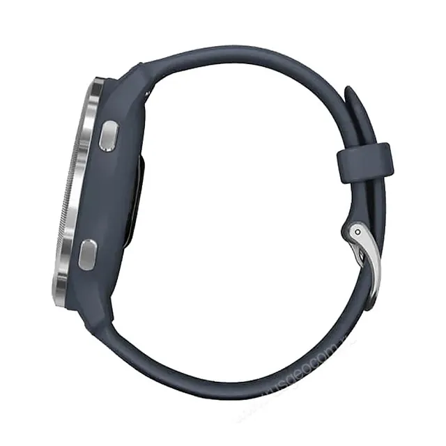 Часы Garmin Venu 2 синий гранит с серебристым безелем
