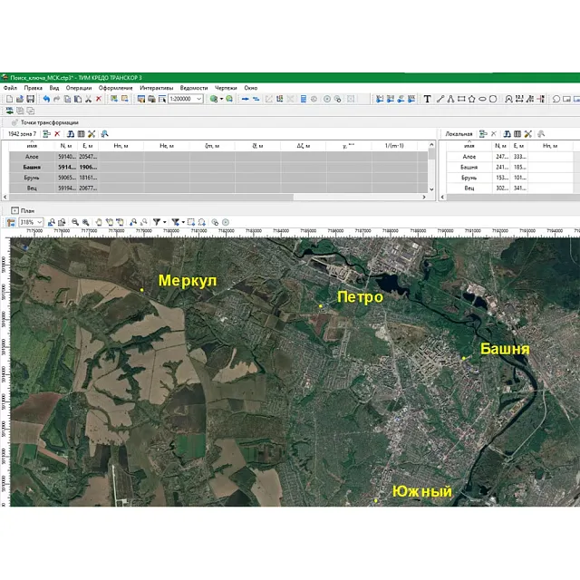 Программная система ТИМ КРЕДО ТРАНСКОР