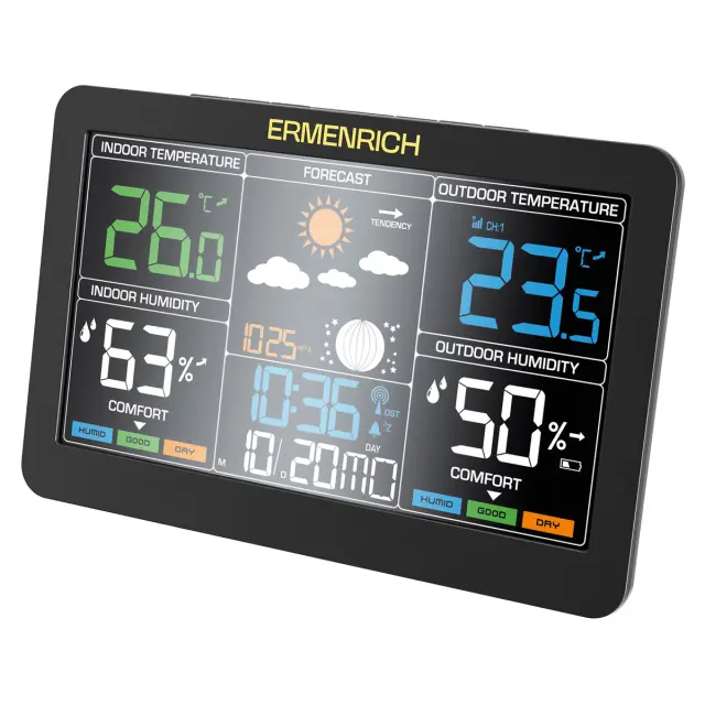 Термогигрометр Ermenrich Report WR60