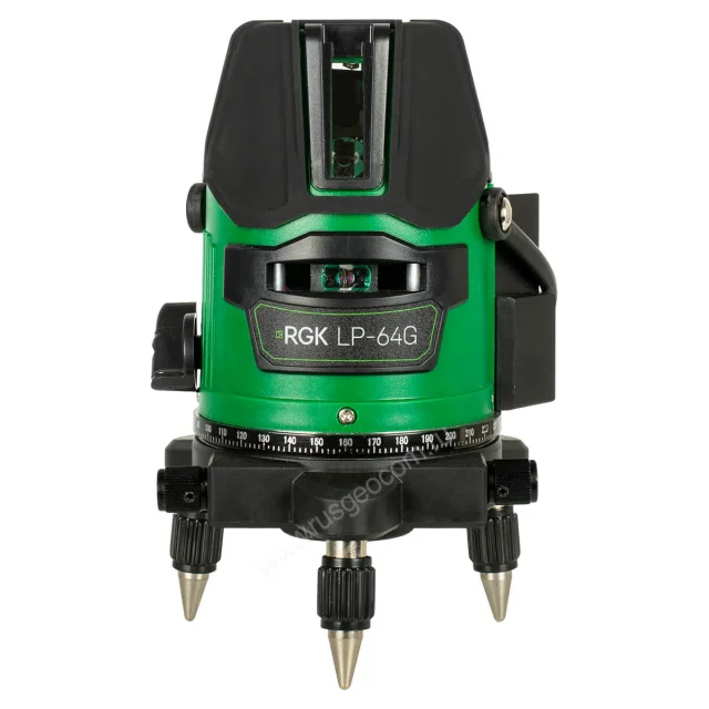 Лазерный уровень RGK LP-64G с зеленым лучом