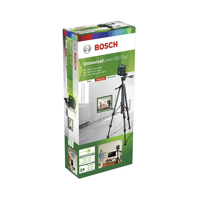 Лазерный нивелир Bosch UniversalLevel 360 + штатив (0.603.663.E03)