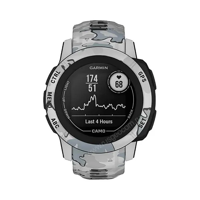 Часы Garmin Instinct 2s Camo серый камуфляж