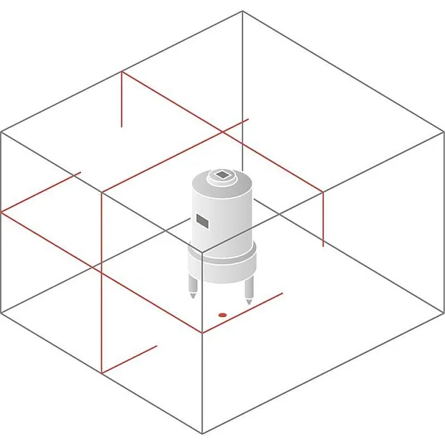 Лазерный нивелир Geo Fennel DuoCrossPointer3 HP