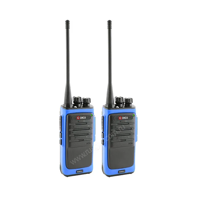 Комплект раций СОЮЗ-2х2 синий