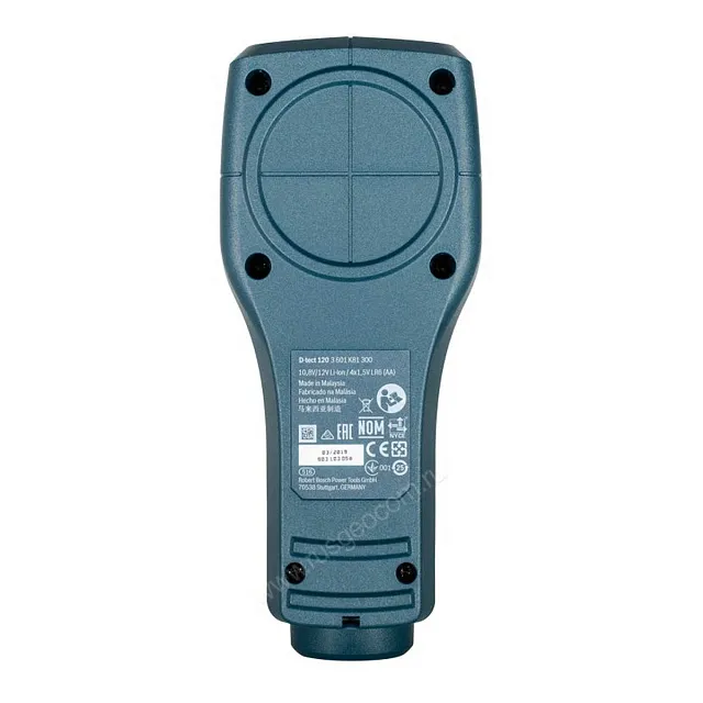 Детектор скрытой проводки и металла Bosch D-tect 120(AA) + вкладка L-Boxx (0.601.081.300)