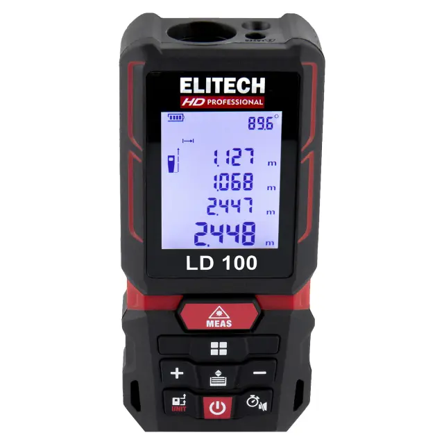 Лазерный дальномер Elitech HD LD 100