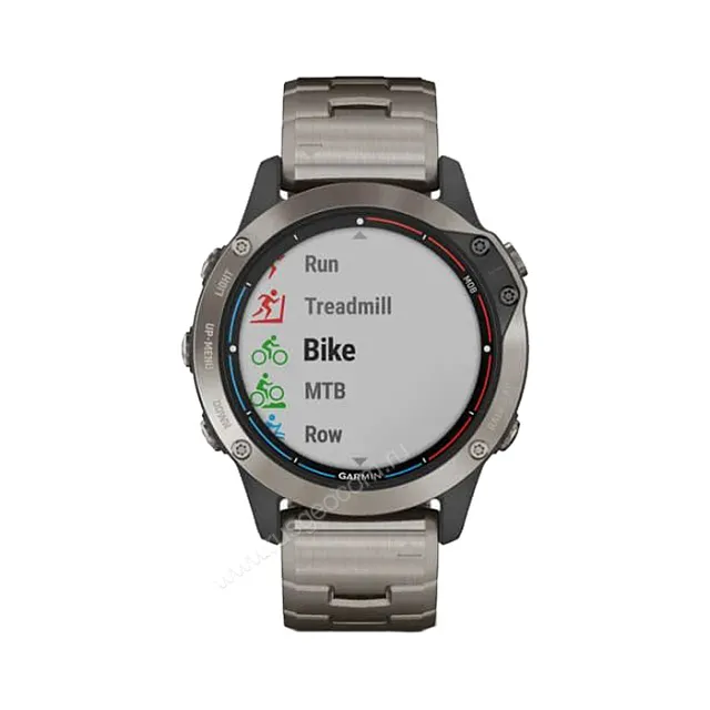 Часы Garmin Quatix 6 Sapphire титановый с титановым ремешком