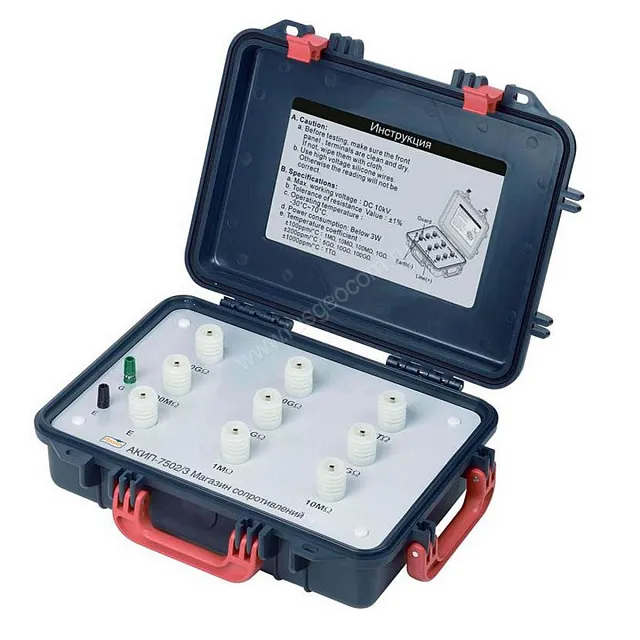 Магазин сопротивлений АКИП-7502/3