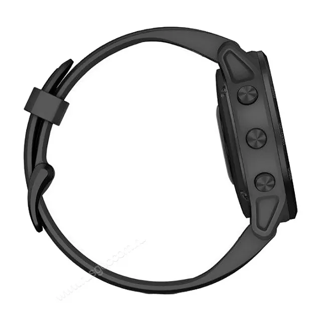Часы Garmin Fenix 6S Pro черный с черным ремешком