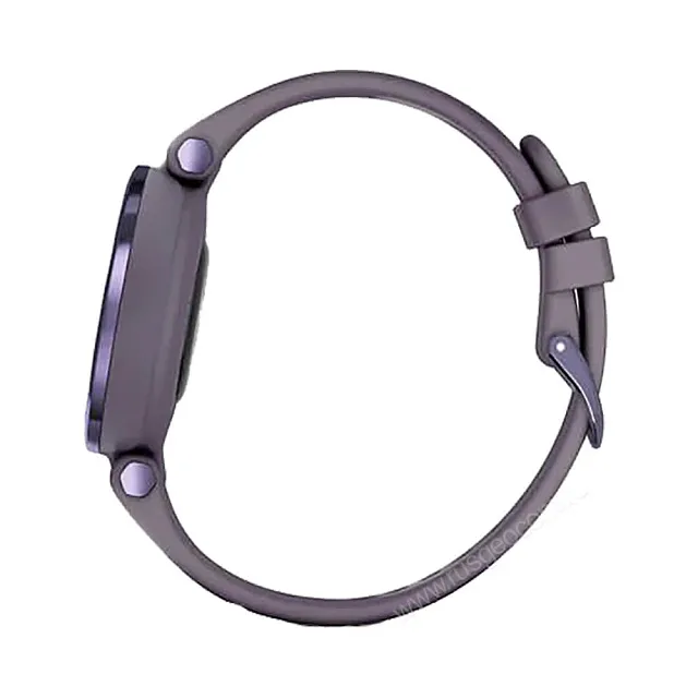 Часы Garmin Lily безель цвета полночная орхидея, корпус темная орхидея и силиконовый ремешок
