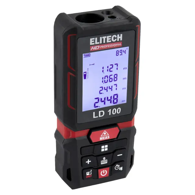 Лазерный дальномер Elitech HD LD 100