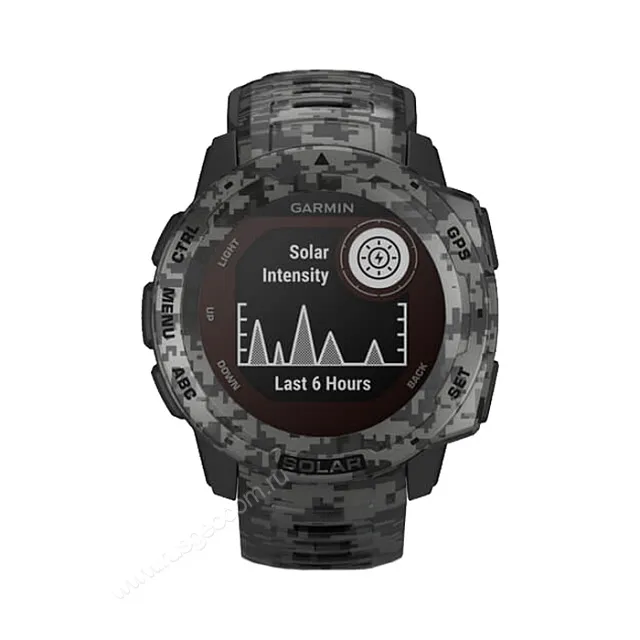 Часы Garmin Instinct Solar Camo Graphite