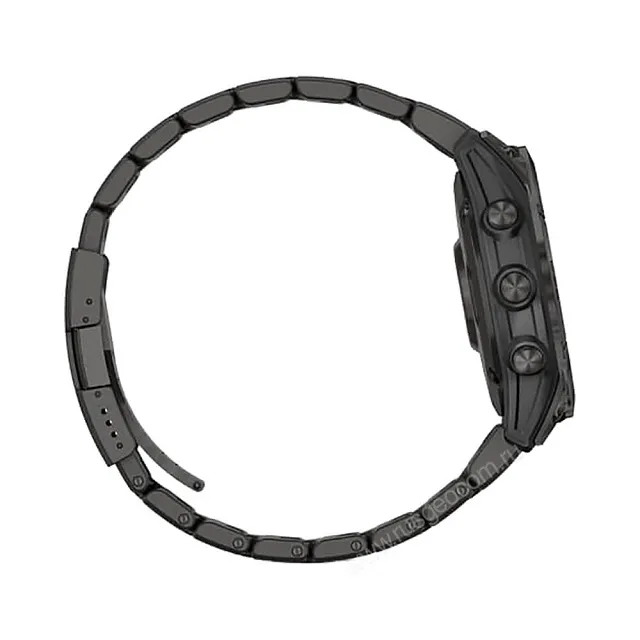 Часы Garmin Fenix 7 Sapphire Solar титановый угольно-серый DLC с угольно-серым титановым DLC браслетом